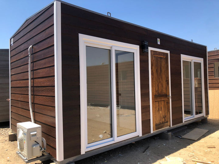Chalet 6x3,0 mt / 2 chambres - 1 salle de bain