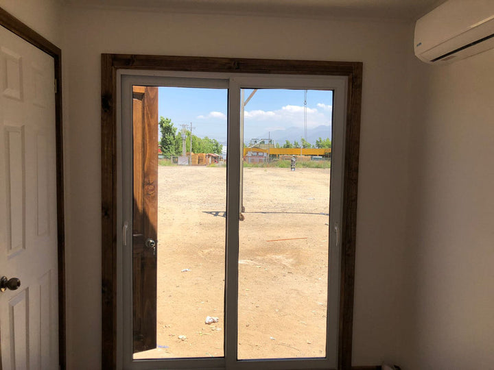 Chalet 6x3,0 mt / 2 chambres - 1 salle de bain